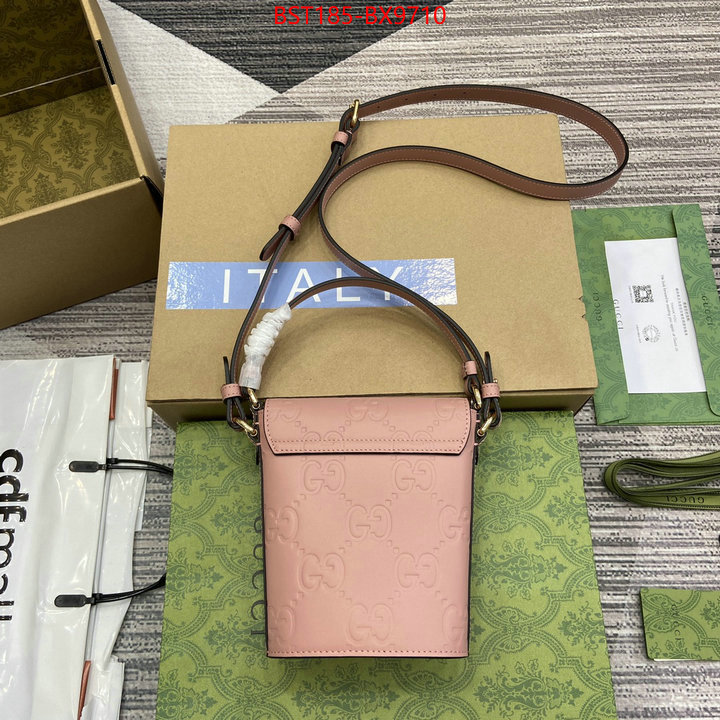 Gucci Bags(TOP)-Crossbody- mirror copy luxury ID: BX9710 $: 185USD,