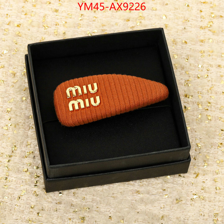 Hair band-MIU MIU buy best high-quality ID: AX9226 $: 45USD