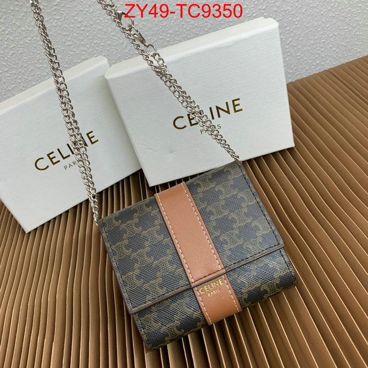 CELINE Bags(4A)-Wallet buy high-quality fake ID: TC9350 $: 49USD,