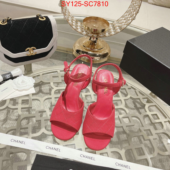 Women Shoes-Chanel sell online ID: SC7810 $: 125USD