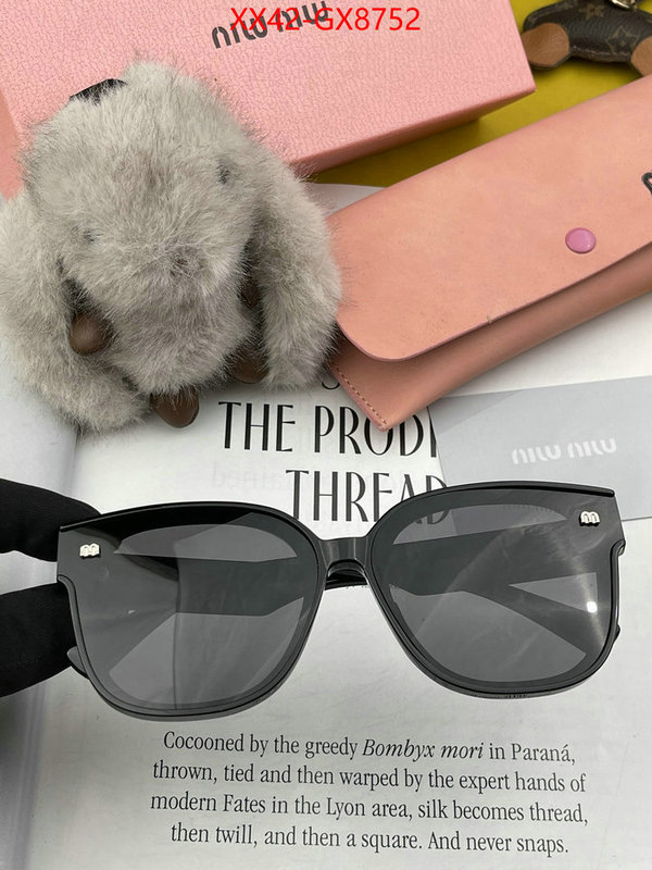 Glasses-Miu Miu online sales ID: GX8752 $: 42USD