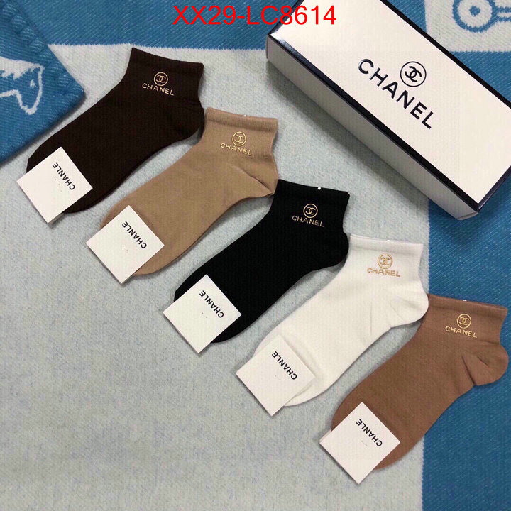 Sock-Chanel where quality designer replica ID: LC8614 $: 29USD