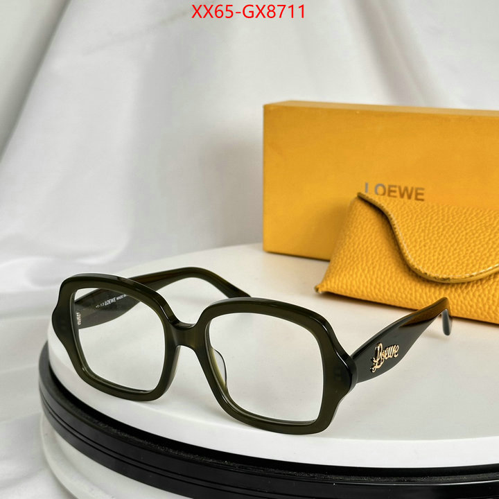 Glasses-Loewe fashion designer ID: GX8711 $: 65USD