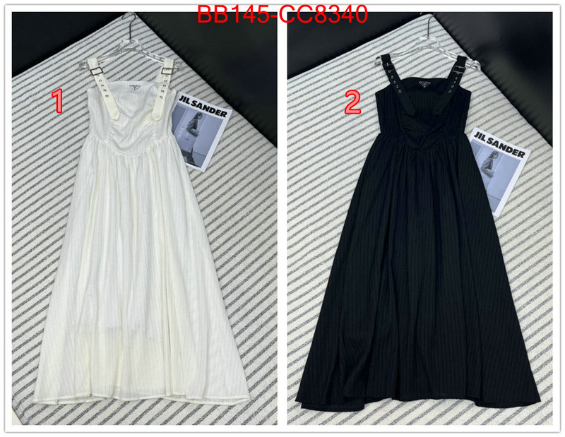 Clothing-Prada quality aaaaa replica ID: CC8340 $: 145USD