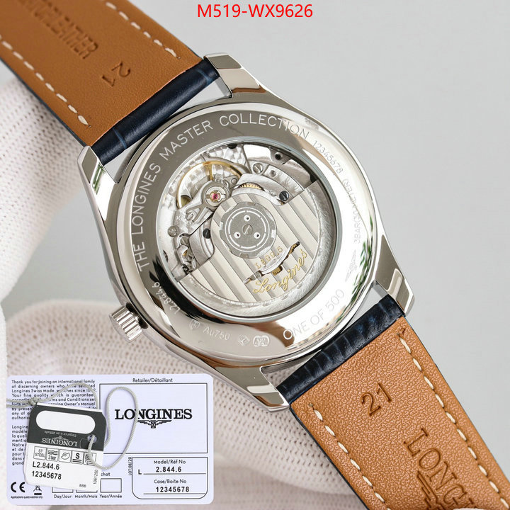 Watch(TOP)-Longines we provide top cheap aaaaa ID: WX9626 $: 519USD