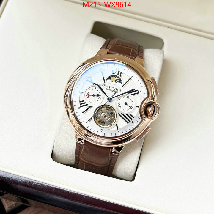 Watch(TOP)-Cartier supplier in china ID: WX9614 $: 215USD