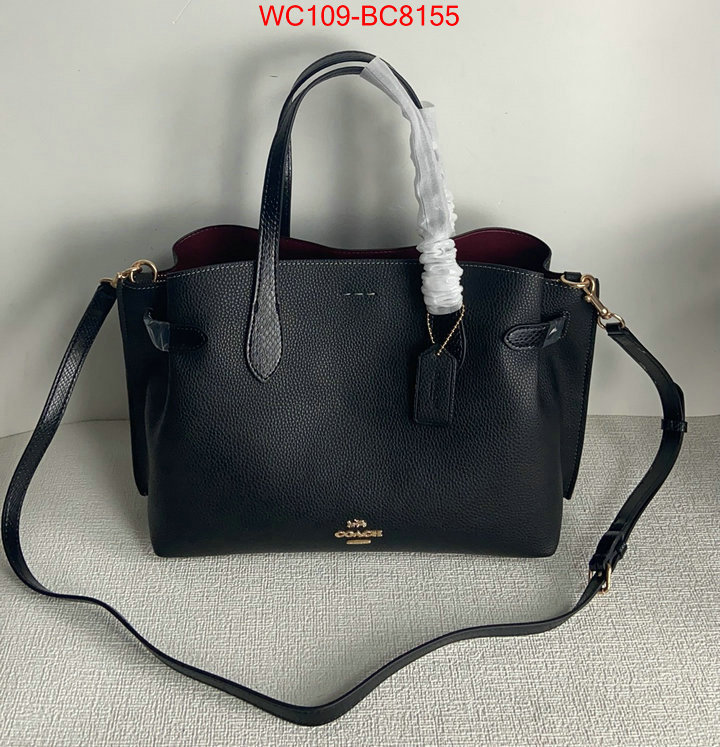 Coach Bags(4A)-Handbag- unsurpassed quality ID: BC8155 $: 109USD,