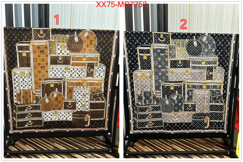 Scarf-LV luxury cheap replica ID: MC7752 $: 75USD