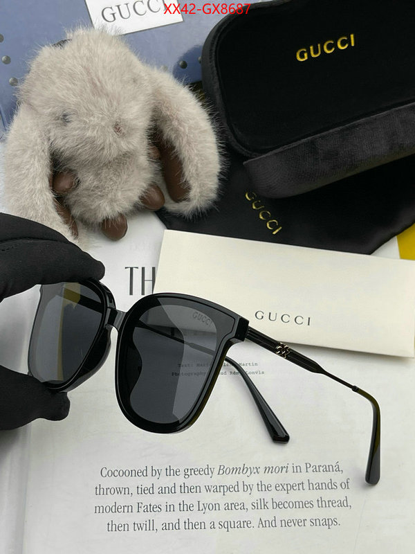 Glasses-Gucci buy first copy replica ID: GX8687 $: 42USD