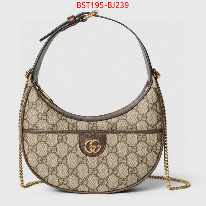 Gucci Bags(TOP)-Handbag- designer replica ID: BJ239 $: 195USD,