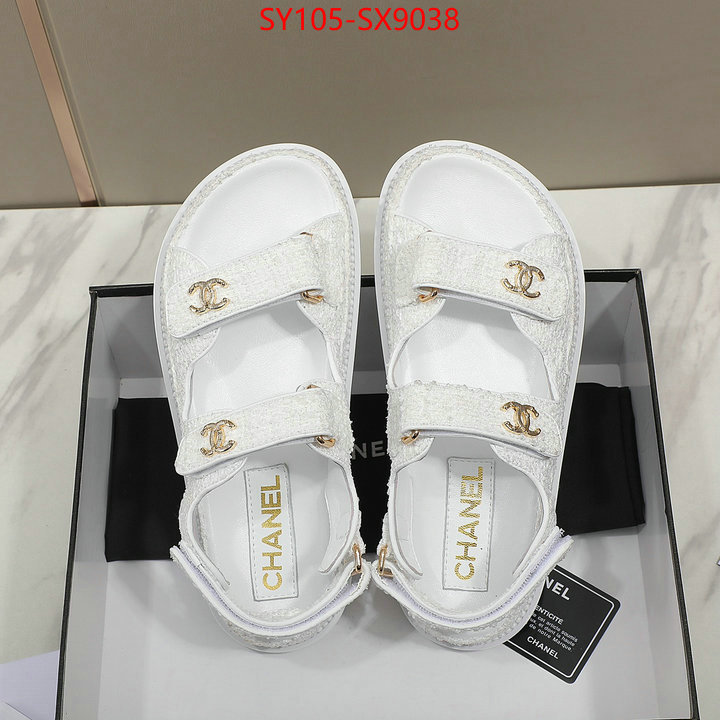 Women Shoes-Chanel high quality designer replica ID: SX9038 $: 105USD