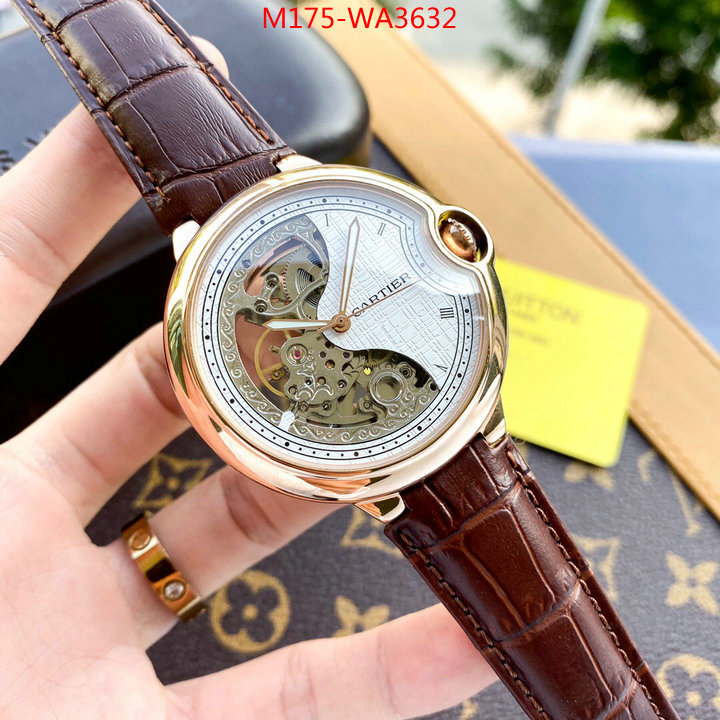 Watch(4A)-Cartier highest quality replica ID: WA3632 $: 175USD