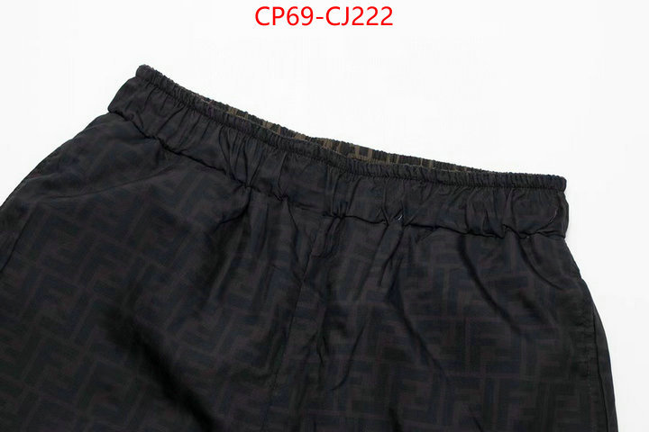 Clothing-Fendi high quality designer replica ID: CJ222 $: 69USD