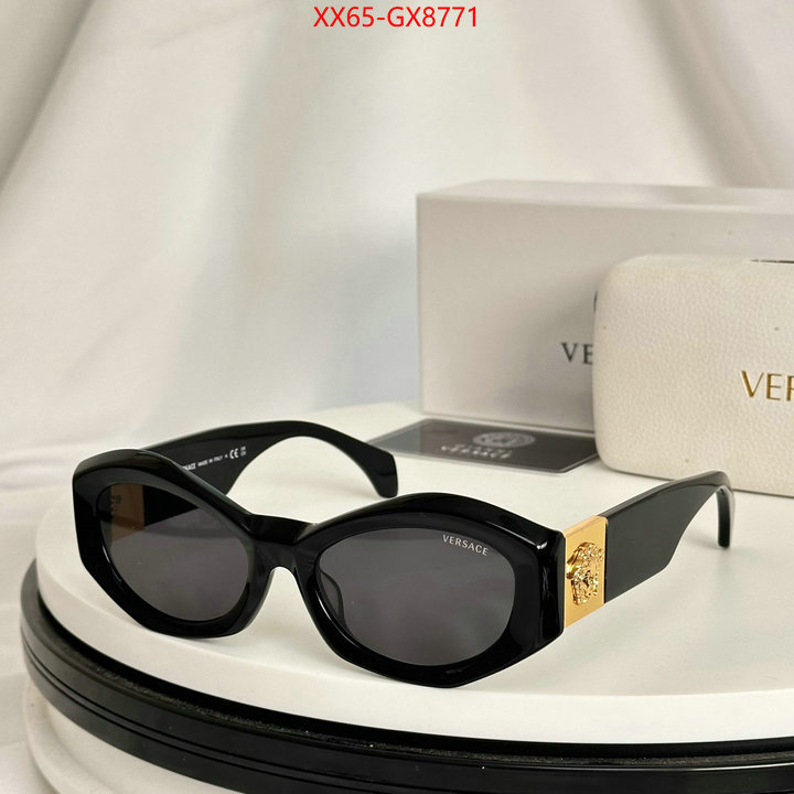 Glasses-Versace best capucines replica ID: GX8771 $: 65USD