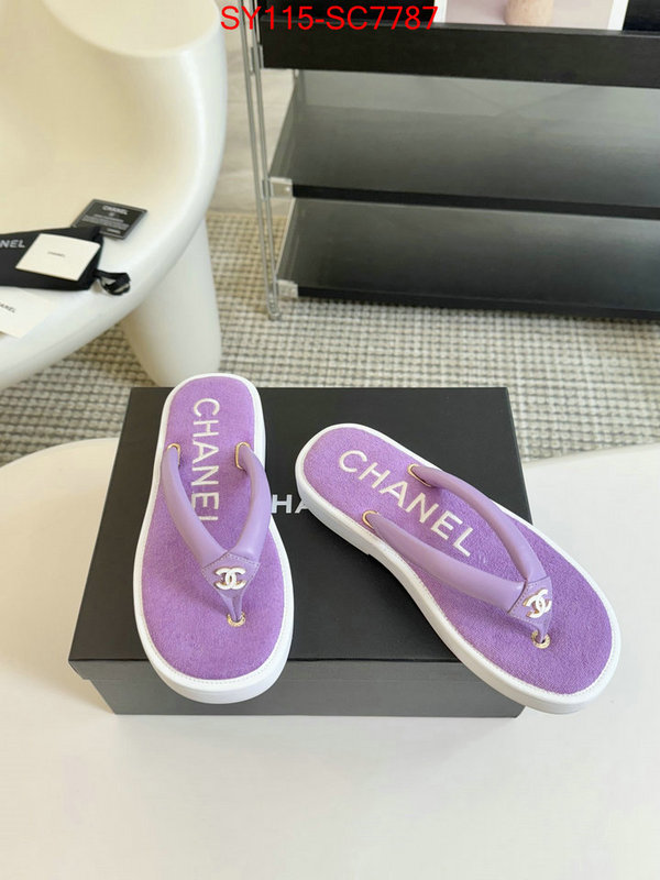 Women Shoes-Chanel replica wholesale ID: SC7787 $: 115USD