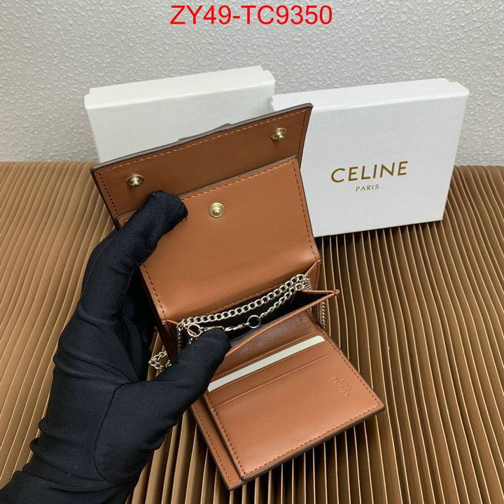 CELINE Bags(4A)-Wallet buy high-quality fake ID: TC9350 $: 49USD,