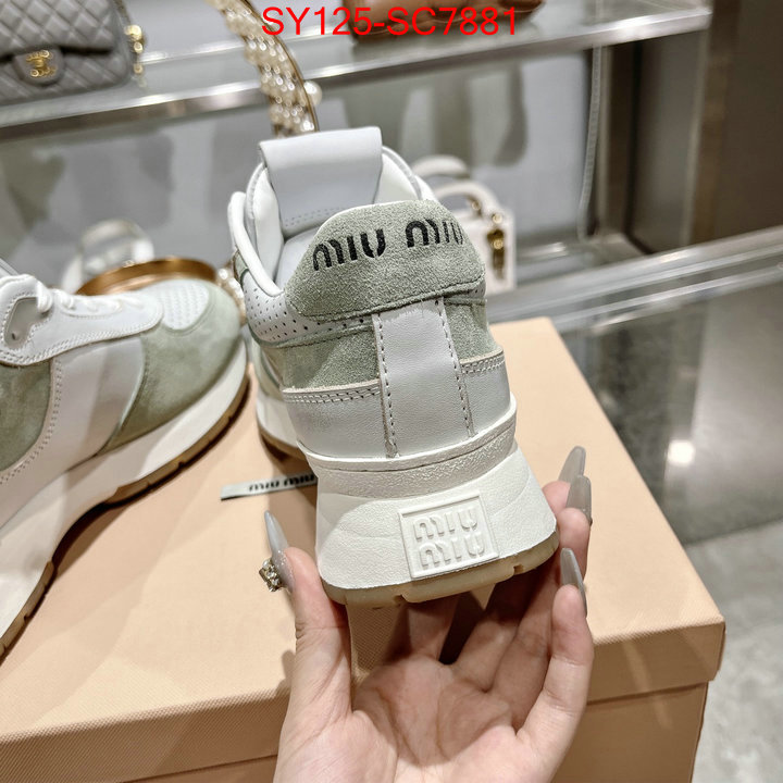 Women Shoes-Miu Miu high quality replica ID: SC7881 $: 125USD