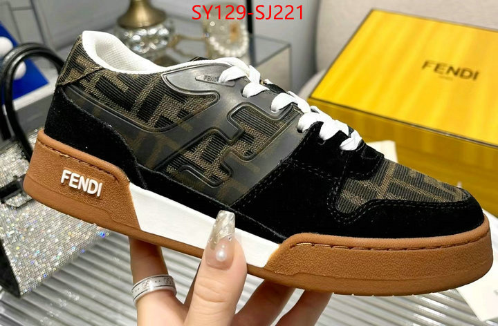 Men Shoes-Fendi aaaaa replica ID: SJ221 $: 129USD