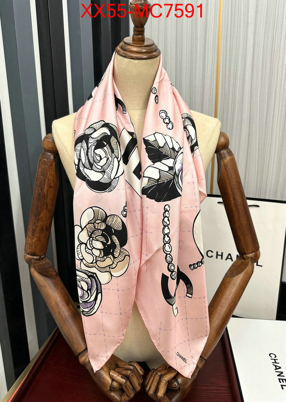 Scarf-Chanel best quality designer ID: MC7591 $: 55USD