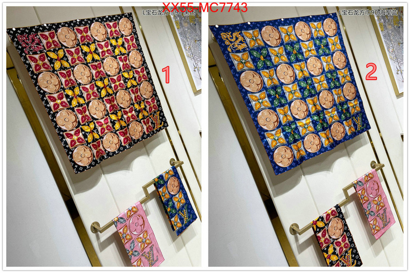 Scarf-LV perfect quality designer replica ID: MC7743 $: 55USD