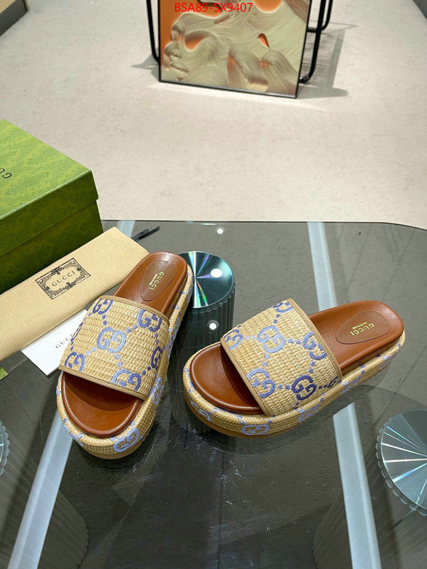 Women Shoes-Gucci wholesale designer shop ID: SX9407 $: 89USD