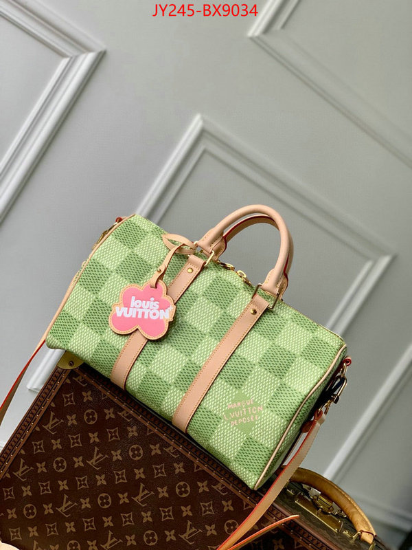 LV Bags(TOP)-Keepall BandouliRe 45-50- best like ID: BX9034 $: 245USD,