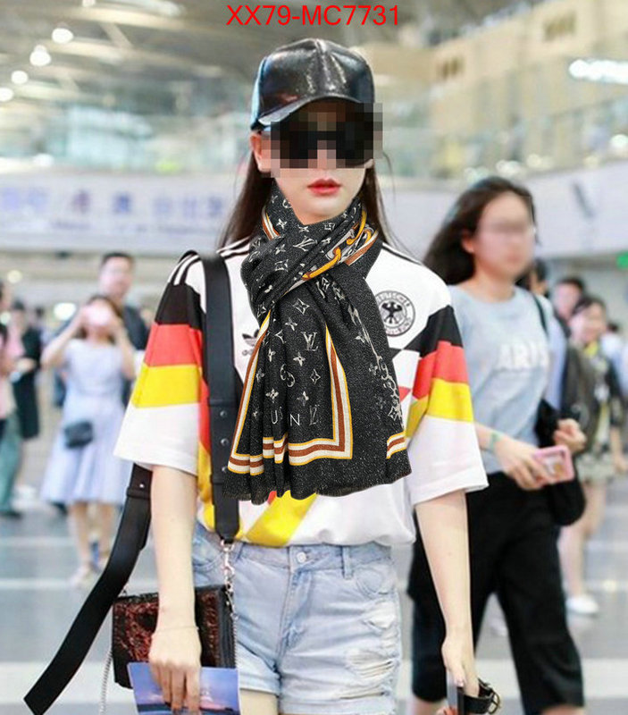 Scarf-LV luxury fashion replica designers ID: MC7731 $: 79USD