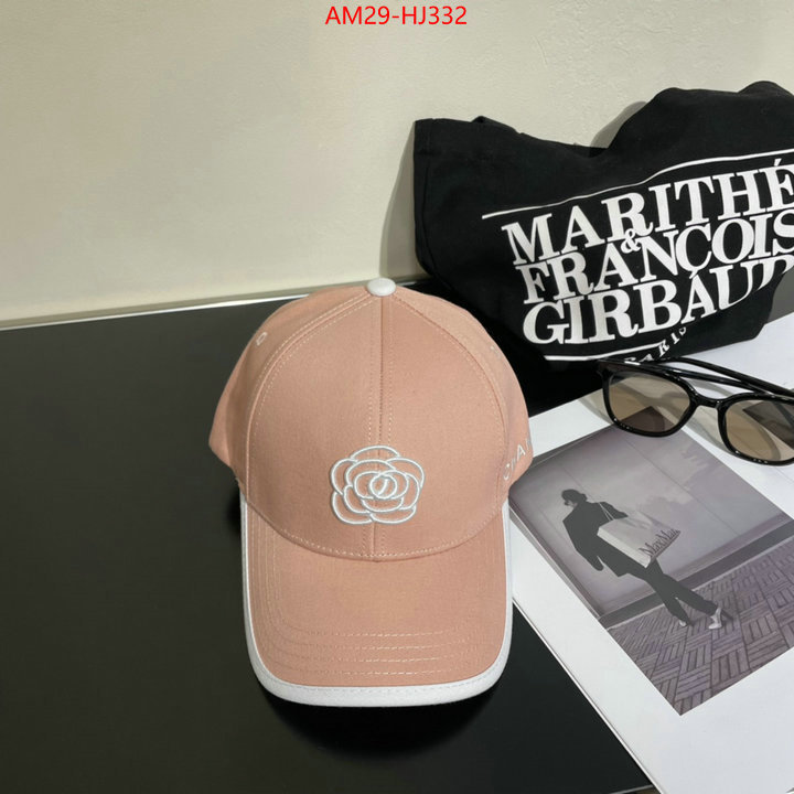 Cap (Hat)-Chanel we provide top cheap aaaaa ID: HJ332 $: 29USD