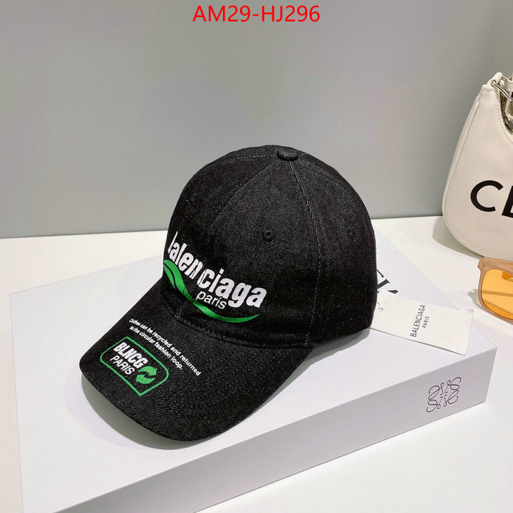 Cap(Hat)-Balenciaga 2024 aaaaa replica customize ID: HJ296 $: 29USD