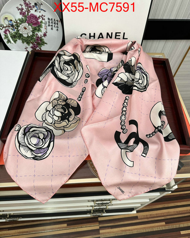 Scarf-Chanel best quality designer ID: MC7591 $: 55USD