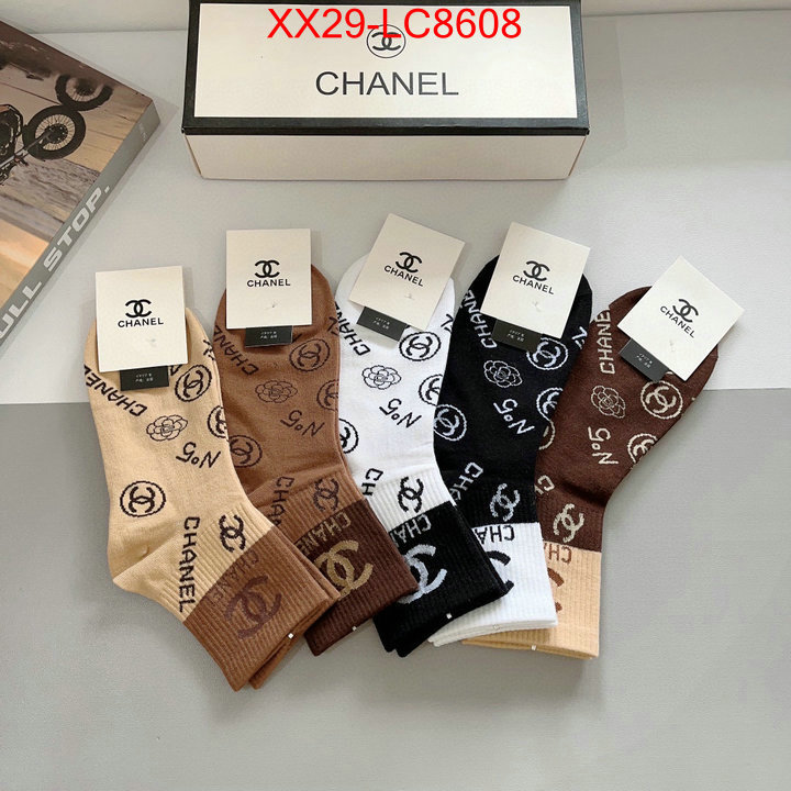 Sock-Chanel buy best high-quality ID: LC8608 $: 29USD