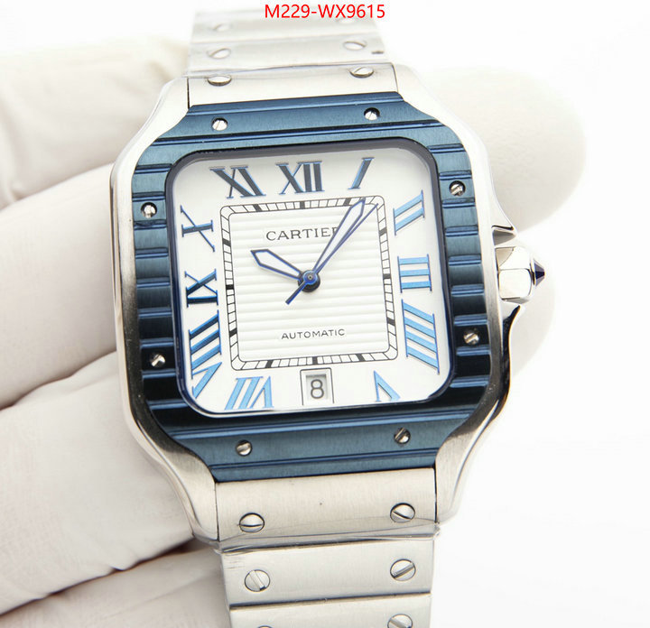 Watch(TOP)-Cartier buy 1:1 ID: WX9615 $: 229USD