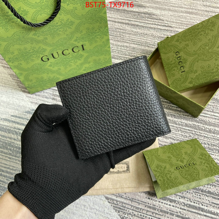 Gucci Bags(TOP)-Wallet- can i buy replica ID: TX9716 $: 75USD,