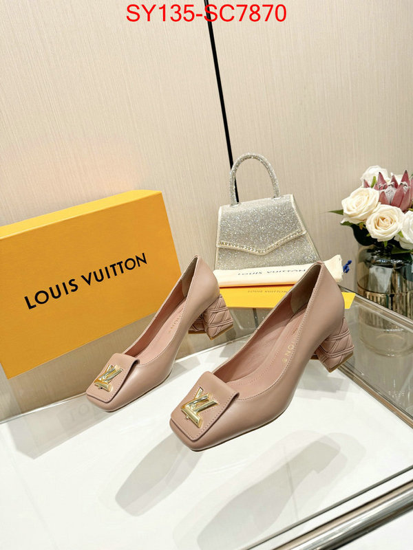 Women Shoes-LV best designer replica ID: SC7870 $: 135USD