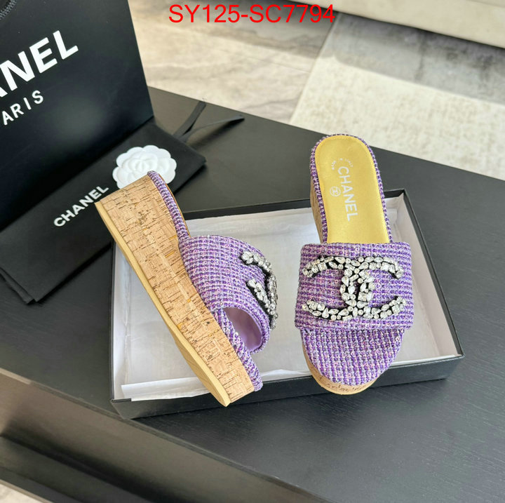 Women Shoes-Chanel brand designer replica ID: SC7794 $: 125USD