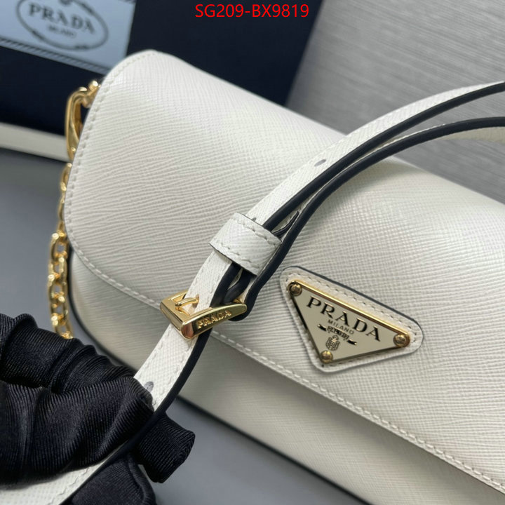 Prada Bags(TOP)-Crossbody- best wholesale replica ID: BX9819 $: 209USD,