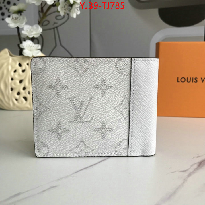 LV Bags(4A)-Wallet top brands like ID: TJ785 $: 39USD,