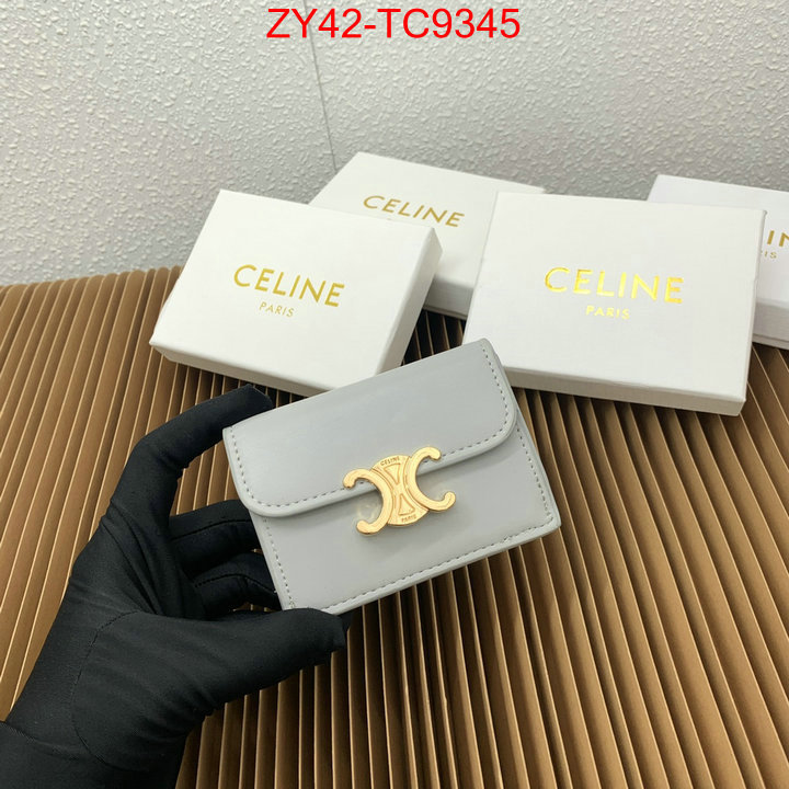 CELINE Bags(4A)-Wallet what is a counter quality ID: TC9345 $: 42USD,