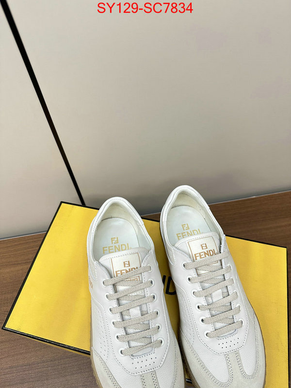 Men Shoes-Fendi shop designer replica ID: SC7834 $: 129USD