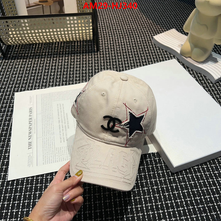 Cap (Hat)-Chanel luxury fake ID: HJ340 $: 29USD