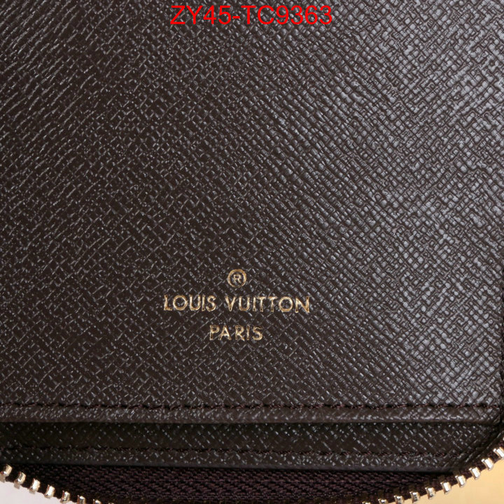 LV Bags(4A)-Wallet 7 star quality designer replica ID: TC9363 $: 45USD,