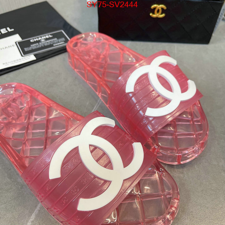 Men shoes-Chanel designer 1:1 replica ID: SV2444 $: 75USD