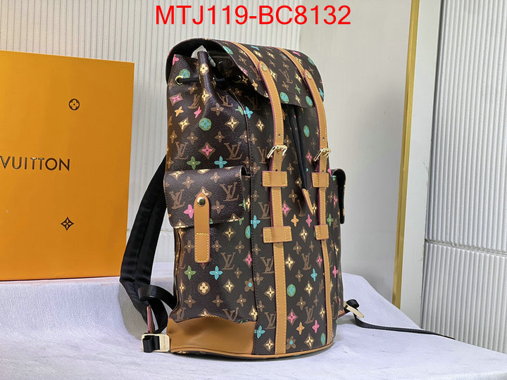 LV Bags(4A)-Backpack- highest quality replica ID: BC8132 $: 119USD,