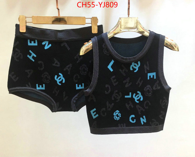 Swimsuit-Chanel top fake designer ID: YJ809 $: 55USD