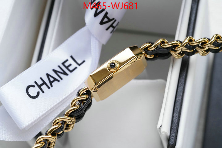 Watch(TOP)-Chanel mirror copy luxury ID: WJ681 $: 465USD