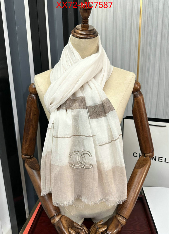 Scarf-Chanel best site for replica ID: MC7587 $: 72USD