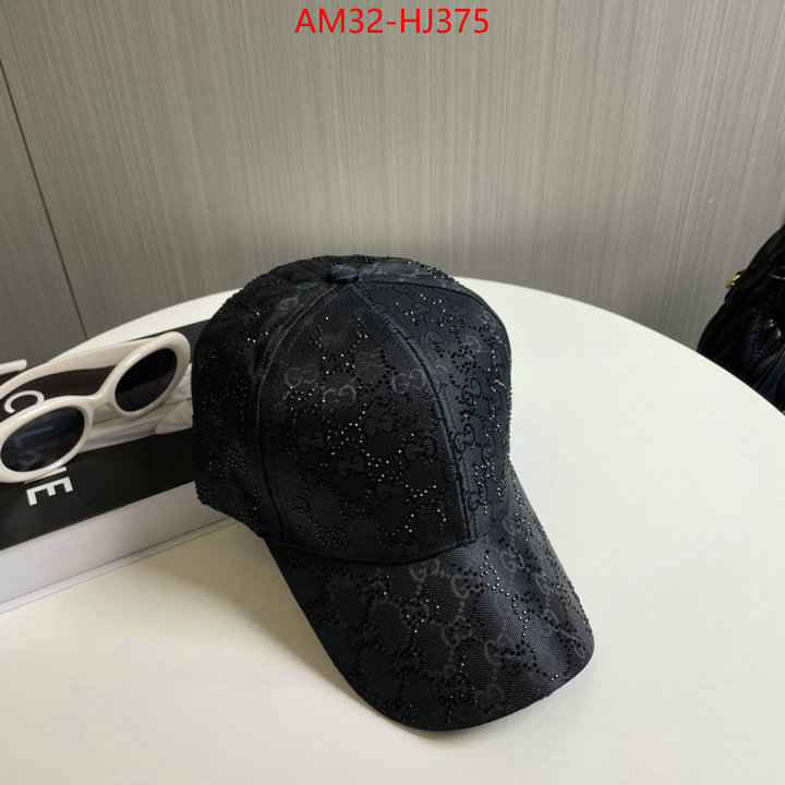 Cap(Hat)-Gucci luxury fake ID: HJ375 $: 32USD