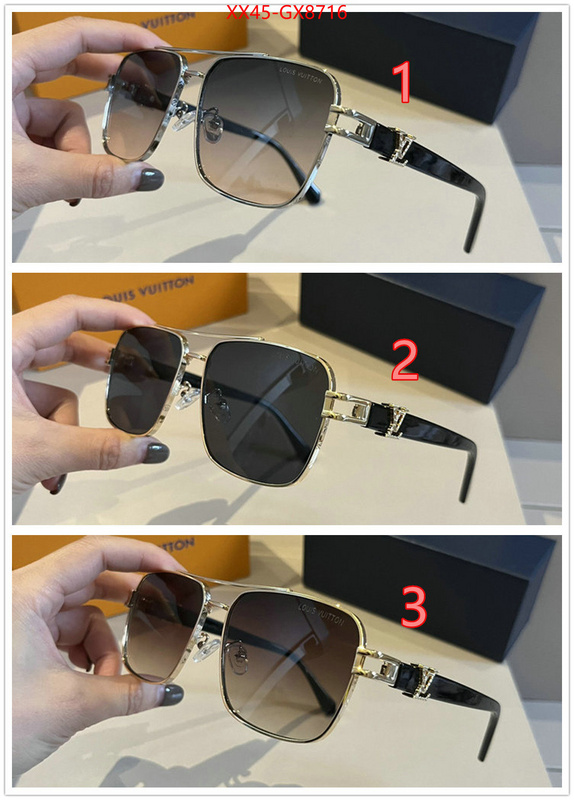 Glasses-LV buy the best replica ID: GX8716 $: 45USD