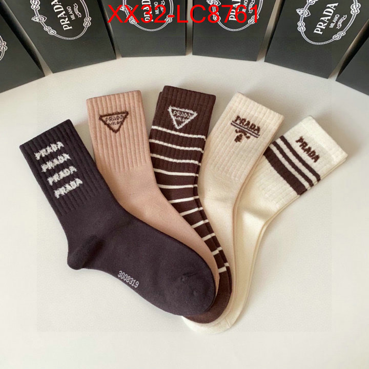 Sock-Prada where to buy the best replica ID: LC8761 $: 32USD