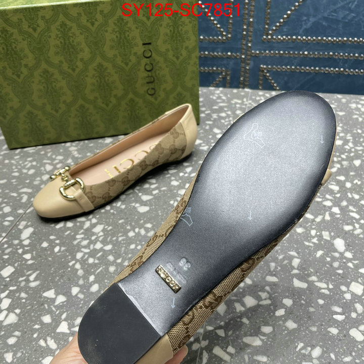 Women Shoes-Gucci replica aaaaa designer ID: SC7851 $: 125USD